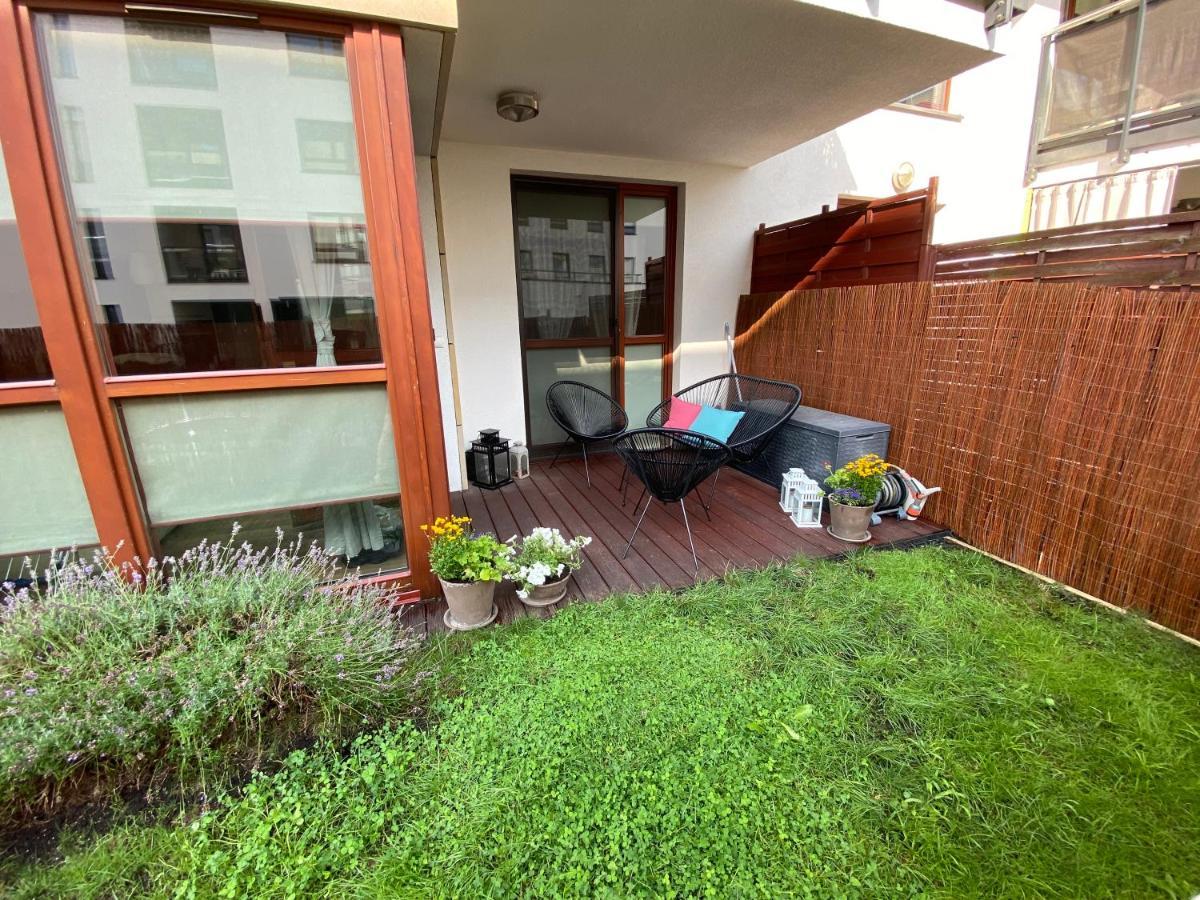 Błękitny Apartament - Wilanów Varsóvia Exterior foto